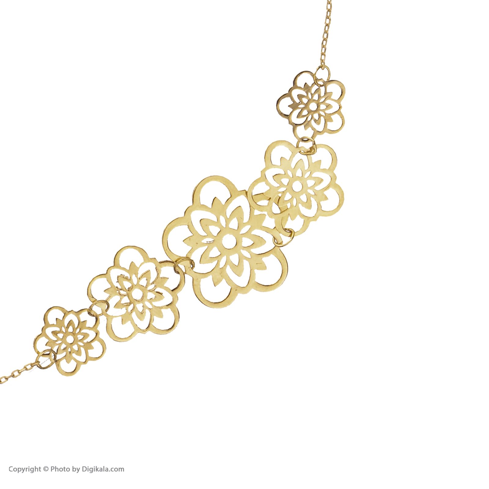 پابند طلا زنانه مایا ماهک مدل MA0144 -  - 3