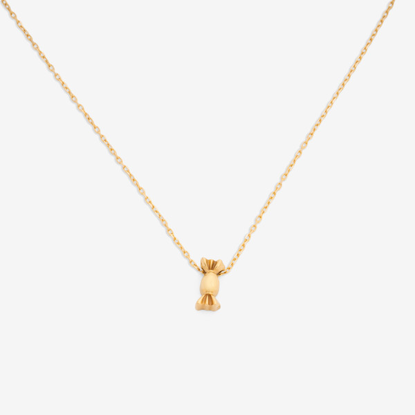 گردنبند طلا 18 عیار زنانه با زنجیر حلقه‌ای (فلامینگو) گلدم مدل PE147010
