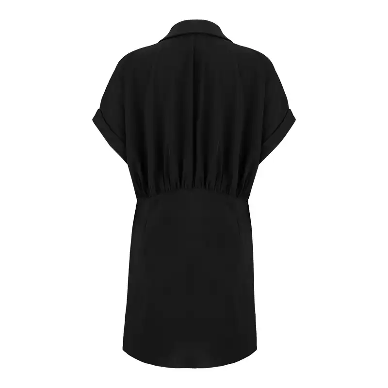 پیراهن زنانه سرژه مدل 206403 رنگ مشکی