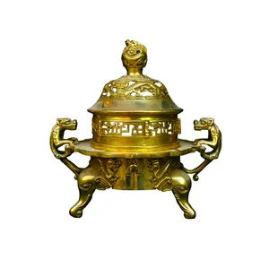 دکوری برنجی مدل پایه فیلی کد A1