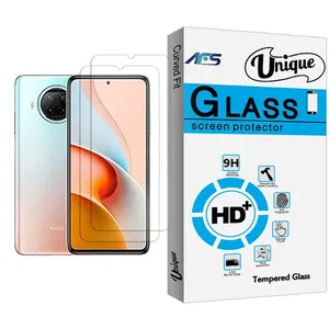 AFS Unique Glass MIX002 Screen Protector For Xiaomi Redmi Note 9 Pro 5G Pack Of 2
