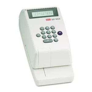 دستگاه پرفراژ چک مکس ژاپن مدل EC-30A 