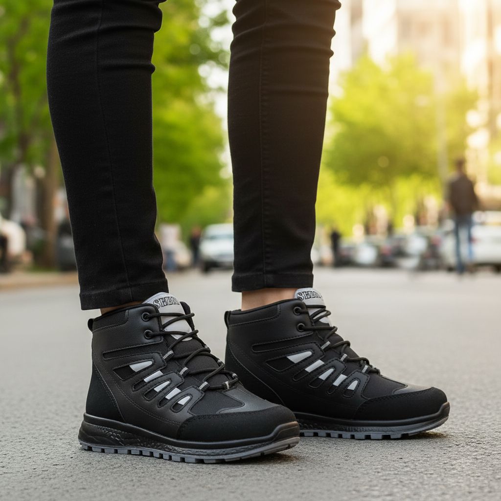 نیم بوت زنانه کفش شیما مدل 47474 - - 7