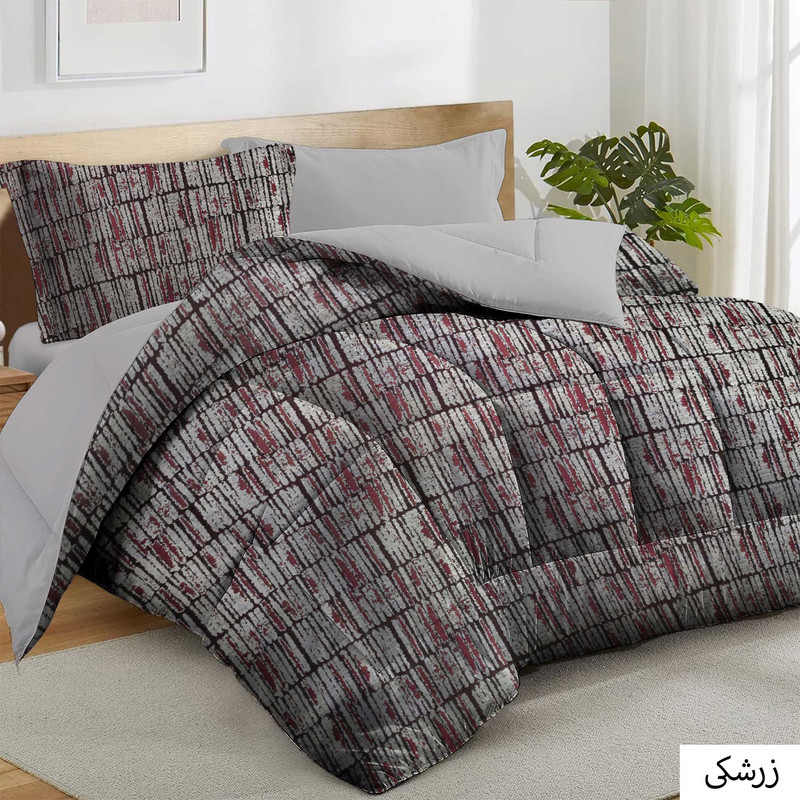 سرویس روتختی دو نفره 8 تکه نوپه هوم مدل مخمل شانل FR04