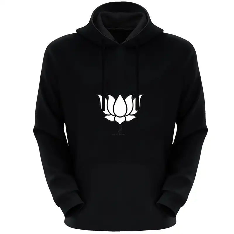 هودی زنانه مدل X124 رنگ مشکی