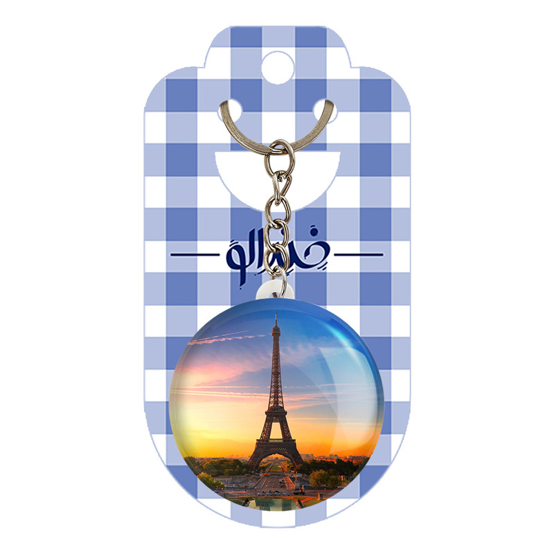 جاکلیدی خندالو مدل برج ایفل کد 20742 جاکلیدی خندالو مدل برج ایفل کد 20742