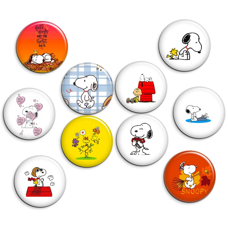 پیکسل پرمانه طرح اسنوپی کد pmg.6497 مجموعه 10 عددی