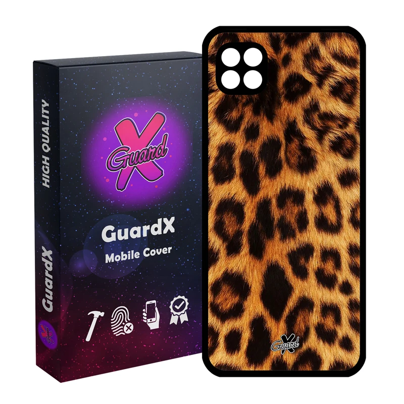 کاور گارد ایکس طرح Leopard مدل Glass10095 مناسب برای گوشی موبایل سامسونگ Galaxy A22 5G