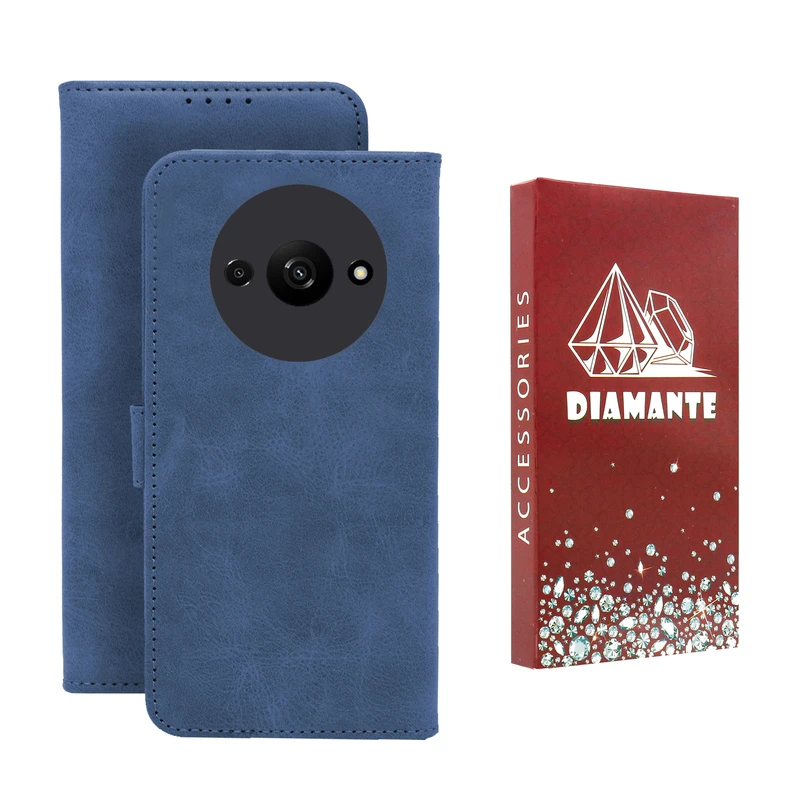 کیف کلاسوری دیامانته مدل Bors Ros مناسب برای گوشی موبایل شیائومی Redmi A3