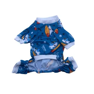 لباس سگ و گربه مدل سرهمی کوسه سایز XL