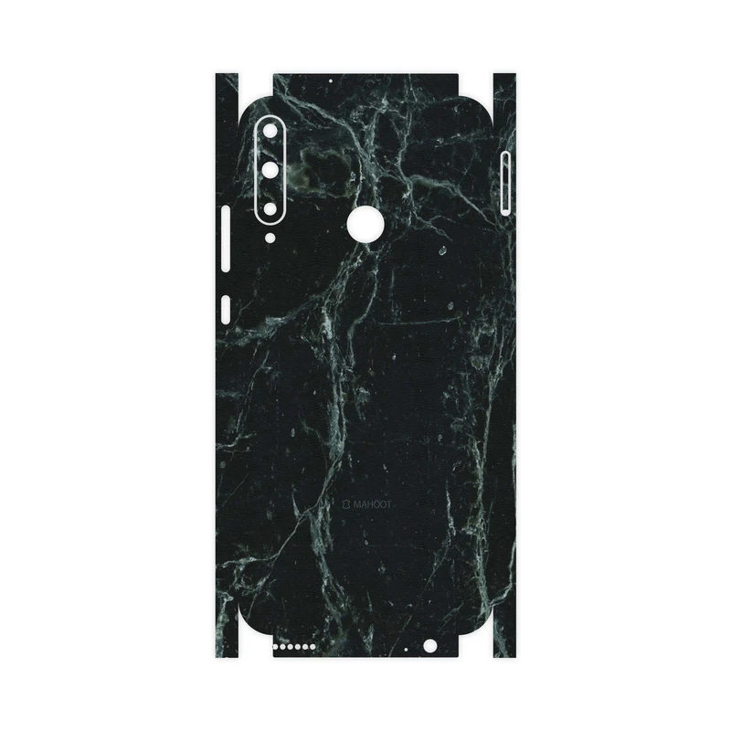 برچسب پوششی ماهوت مدل Graphite-Green-Marble-FullSkin مناسب برای گوشی موبایل هوآوی Y7P