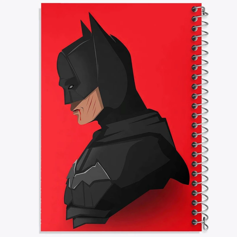 دفتر شطرنجی 50 برگ خندالو طرح بتمن Batman کد 24248