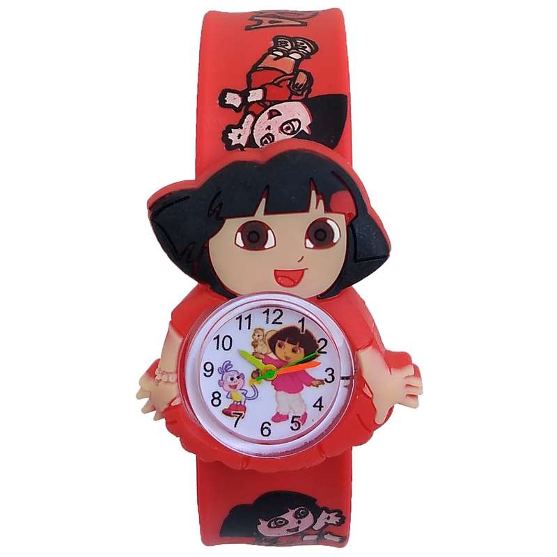 ساعت مچی عقربه ای دخترانه مدل دورا کد 205 ساعت مچی عقربه ای دخترانه مدل دورا کد 205