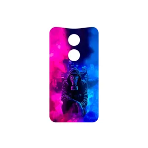 MAHOOT Smoke Rainbow Digital Art 2 Cover Sticker for Motorola Moto X 2014