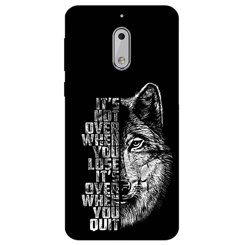 کاور مگافون طرح گرگ مدل 1894 مناسب برای گوشی موبایل نوکیا 6     