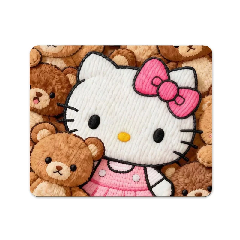 ماوس پد پاد آفرین طرح کیتی کد 1026 سایز 19*24 سانتی متر