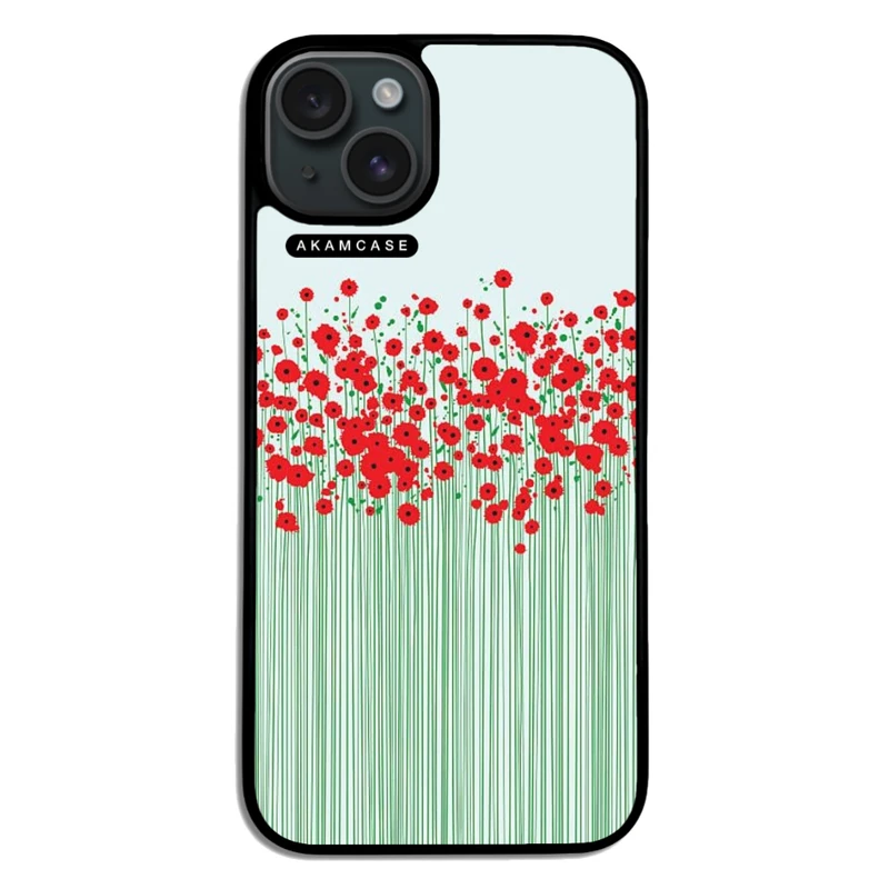 کاور آکام مدل AMC-WA15PLUS-FLOWERS-26 مناسب برای گوشی موبایل اپل iPhone 15 Plus