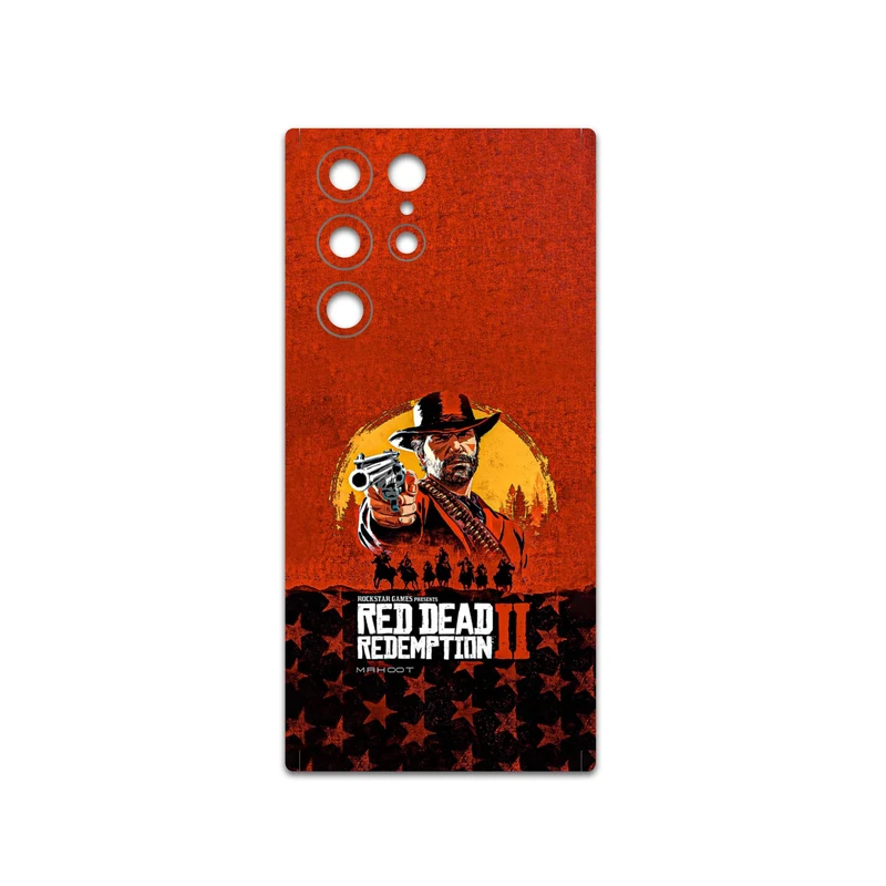برچسب پوششی ماهوت مدل Red-Dead-Redemption-Game مناسب برای گوشی موبایل سامسونگ Galaxy S22 Ultra 5G