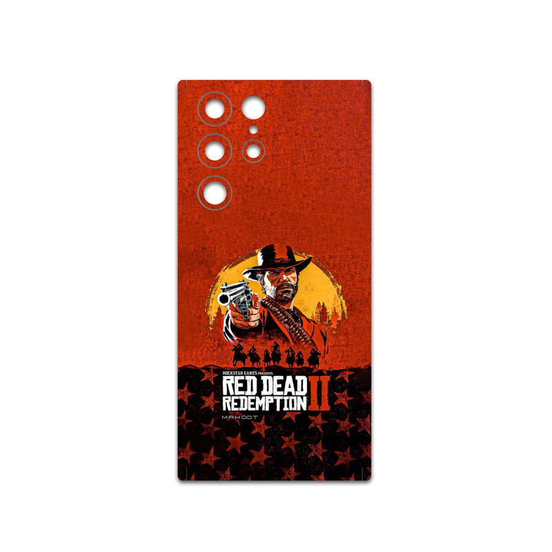 برچسب پوششی ماهوت مدل Red-Dead-Redemption-Game مناسب برای گوشی موبایل سامسونگ Galaxy S22 Ultra 5G