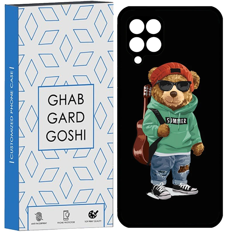 کاور قاب گارد گوشی طرح تدی کد TPU-041 مناسب برای گوشی موبایل سامسونگ Galaxy A12 / M12