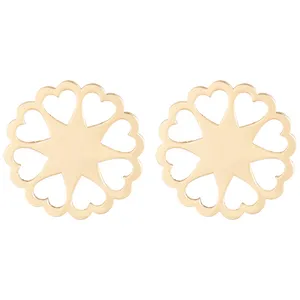 گوشواره طلا 18 عیار رزا مدل EG01