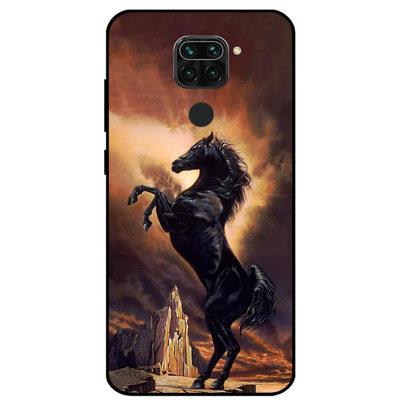کاور مگافون طرح اسب مدل 2820 مناسب برای گوشی موبایل شیائومی Redmi Note 9 / Redmi 10x 4G  