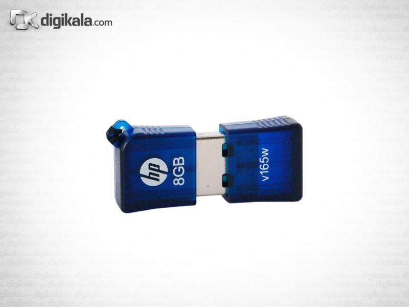 فلش مموری USB 2.0 اچ پی مدل v165w ظرفیت 8 گیگابایت