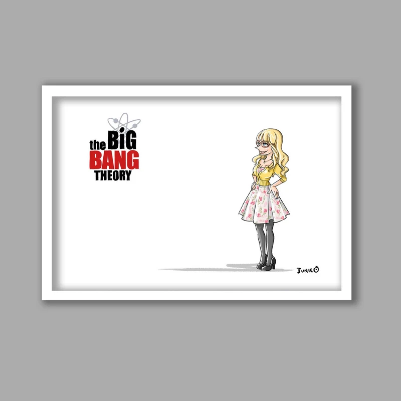 تابلو لیلیان مدل سریال بیگ بنگ تئوری The Big Bang Theory کد LA-G11523