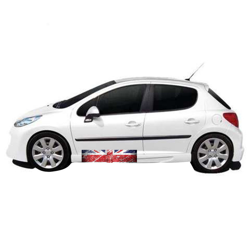 برچسب رکاب خودرو گراسیپا طرح انگلیس مدل A05 بسته 2 عددی