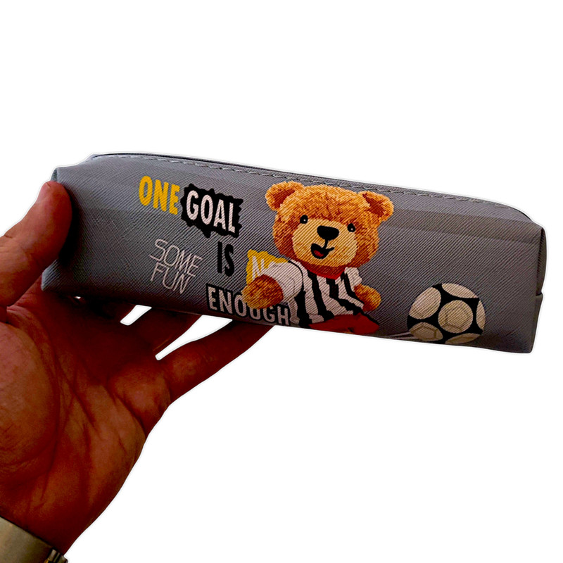 جامدادی مدل خرس فوتبالی کد 1144