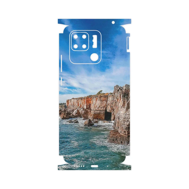 برچسب پوششی ماهوت مدل Rock Mountain-FullSkin مناسب برای گوشی موبایل شیائومی Redmi 10C