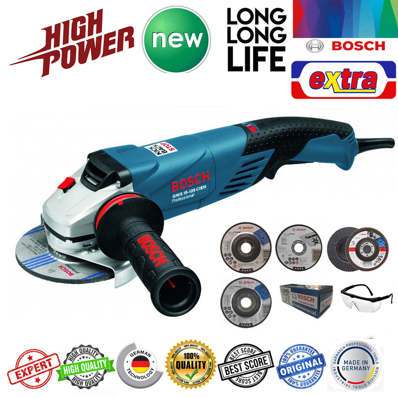 مینی فرز  بوش مدل  GWS 15-125 CIEH - 1500 W