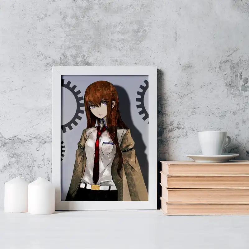 تابلو خندالو مدل کوریسو ماکیسه انیمه اشتاینز گیت کد 17476