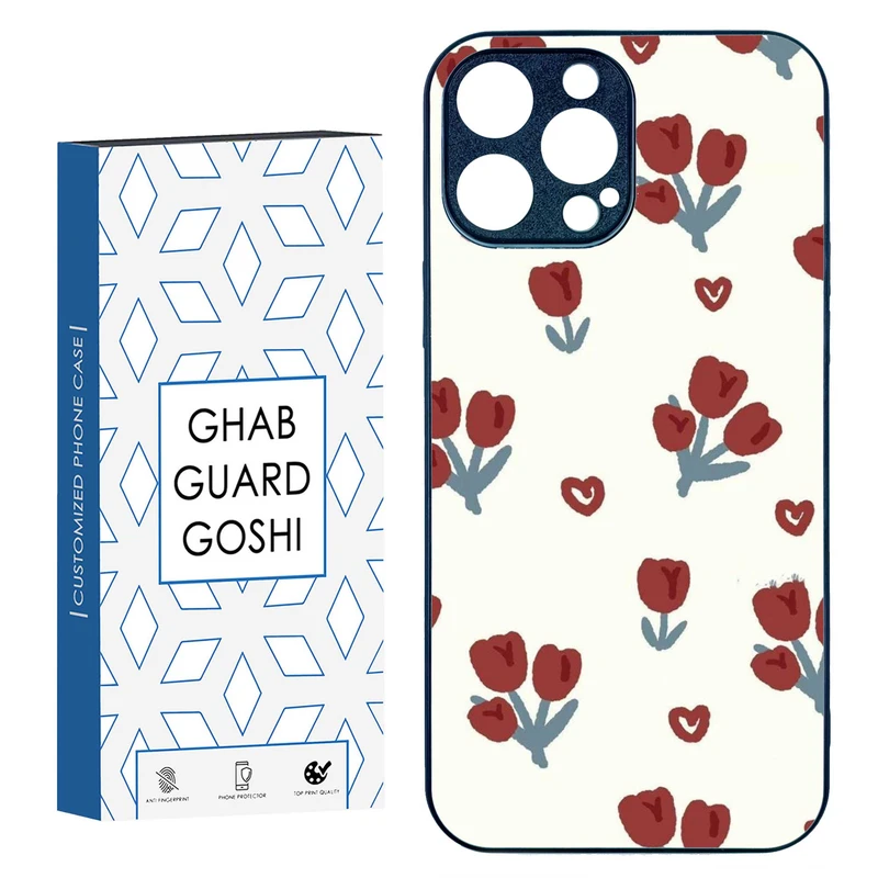 کاور قاب گارد گوشی طرح گل کد TPU-140 مناسب برای گوشی موبایل اپل IPHONE 15 PRO MAX