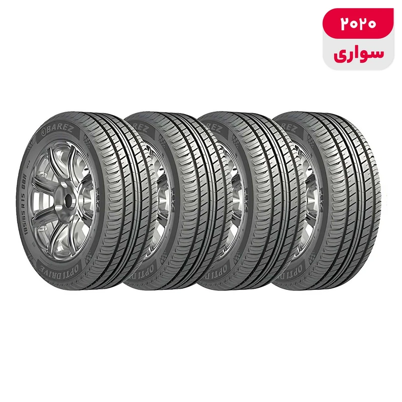 لاستیک خودرو بارز مدل P648 سایز 15 / 65 / 185 میلی‌متر تولید سال 2020 - 4 حلقه