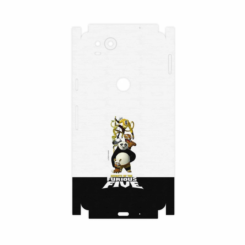 برچسب پوششی ماهوت مدل Kung Fu Panda-FullSkin مناسب برای گوشی موبایل گوگل Pixel 2