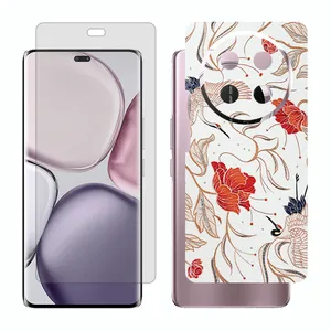 Glass Together model matte screen protector suitable for Honor X9c mobile phone with back cover sticker