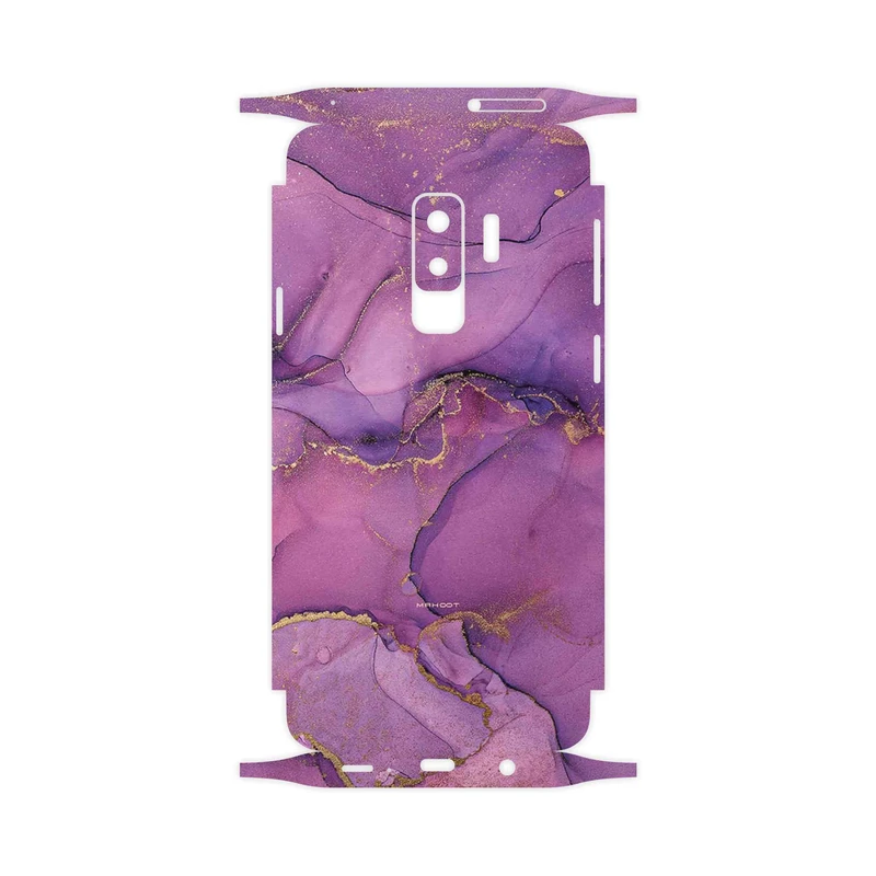 برچسب پوششی ماهوت مدل Purple Marble-FullSkin مناسب برای گوشی موبایل سامسونگ Galaxy S9 Plus