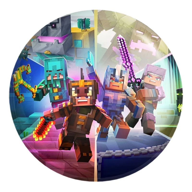 پیکسل خندالو طرح بازی ماینکرافت Minecraft کد 23277 مدل بزرگ