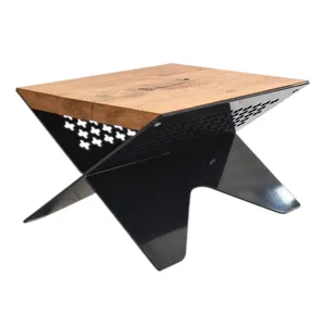 میز عسلی مستطیلی مدل ایکس