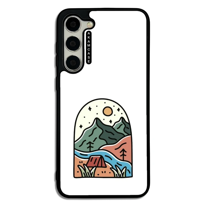 کاور آکام مدل AMC-WSGS23P-MOUNTAINS-19 مناسب برای گوشی موبایل سامسونگ Galaxy S23 Plus