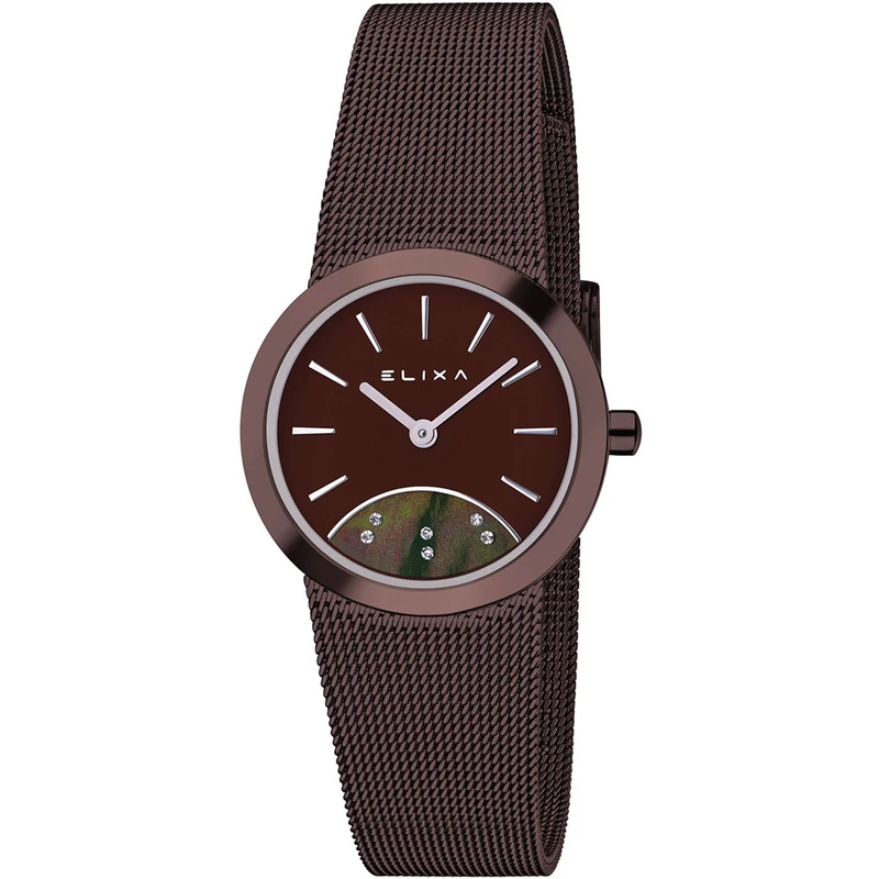 ساعت مچی عقربه ای زنانه الیکسا مدل E076-L276