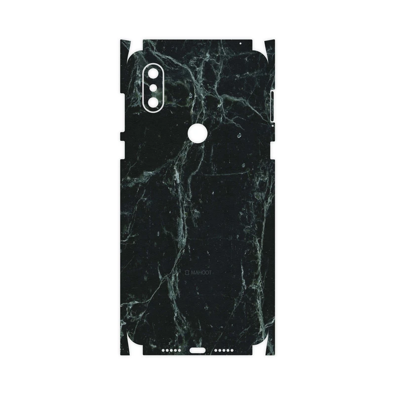 برچسب پوششی ماهوت مدل Graphite-Green-Marble-FullSkin مناسب برای گوشی موبایل شیائومی Mi Mix 3
