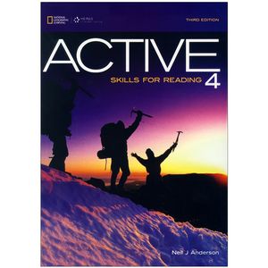 نقد و بررسی کتاب ACTIVE Skills for Reading 4 3rd Edition اثر Neil J. Anderson انتشارات اف تی پرس توسط خریداران