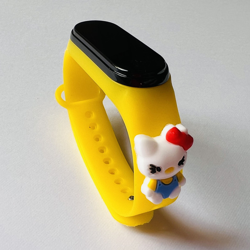 ساعت مچی دیجیتال بچگانه مدل ضدآب طرح کیتی ساعت مچی دیجیتال بچگانه مدل ضدآب طرح کیتی