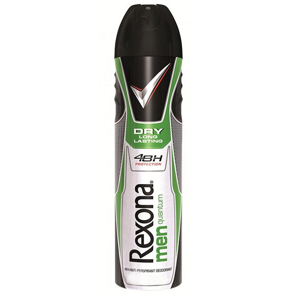 اسپری ضد تعریق مردانه رکسونا مدل Quantum حجم 150 میلی لیتر