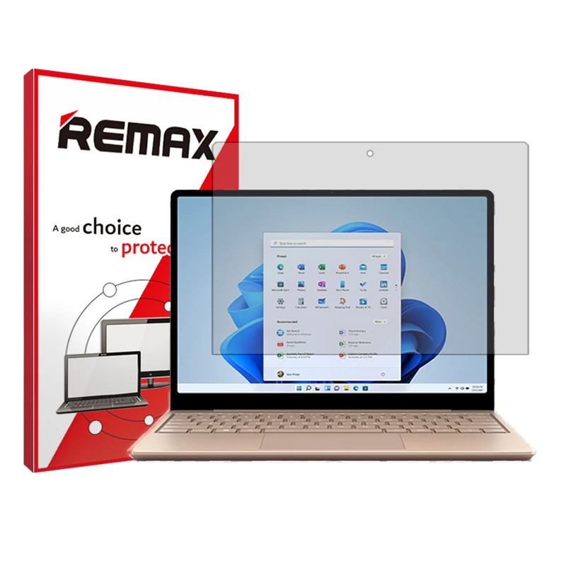 محافظ صفحه نمایش شفاف ریمکس مدل Resistant مناسب برای لپ تاپ مایکروسافت surface laptop go 2