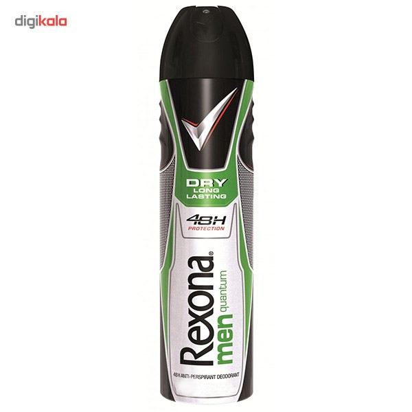 اسپری ضد تعریق مردانه رکسونا مدل Quantum حجم 150 میلی لیتر