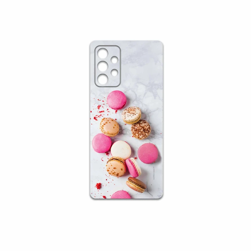 برچسب پوششی ماهوت مدل Macaron-cookie مناسب برای گوشی موبایل سامسونگ Galaxy A52 5G