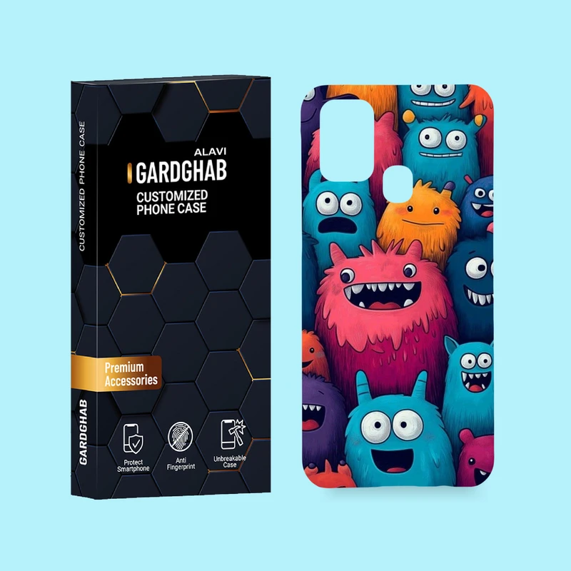 کاور گارد قاب علوی مدل کارتونی و انیمه مناسب برای گوشی موبایل سامسونگ Galaxy M31